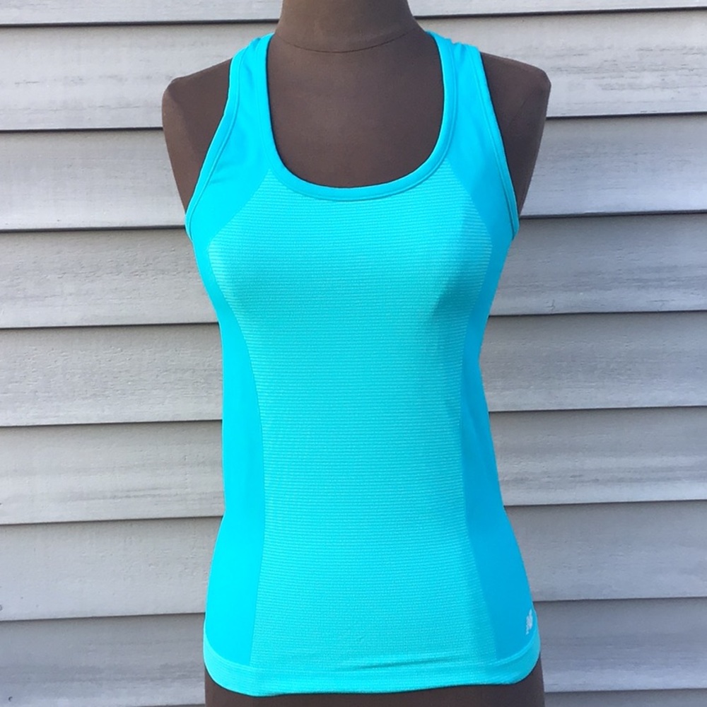 New Balance Blue Racerback Active Top Smalll